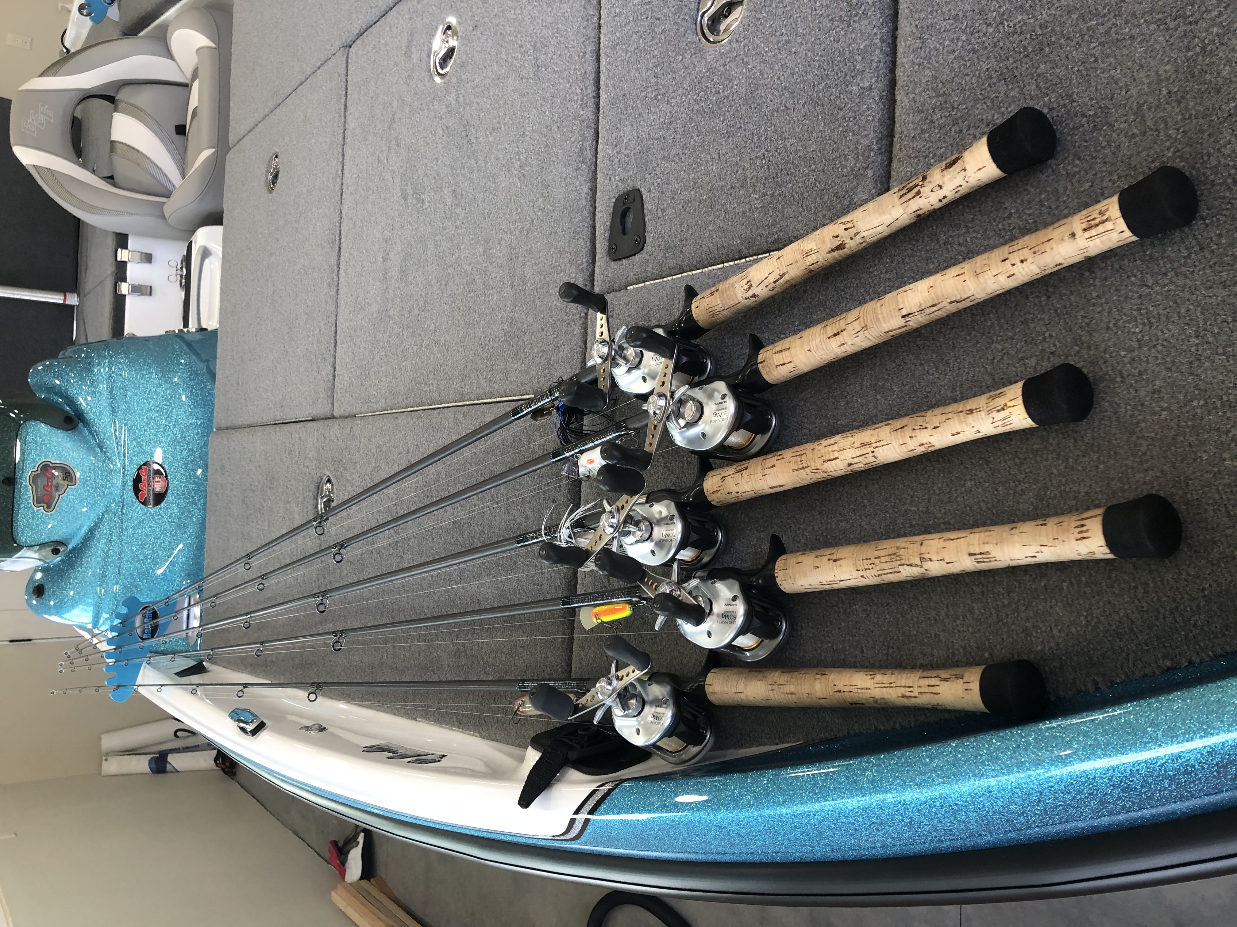 17 Homemade Fishing Rod Holder For Boat Plans  Bass boat storage, Boat rod  holders, Boat storage