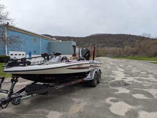 Boat poles at Jims April 2022